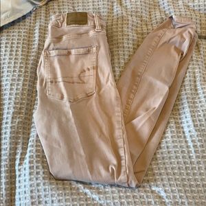 american eagle mauve jeans